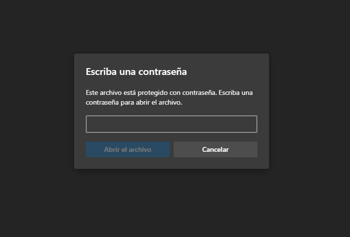 ARCHIVO .PDF CON CONTRASEÑA